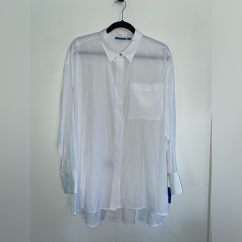 NWT Apt. 9 Women’s White Blouse/Tunic Size XL